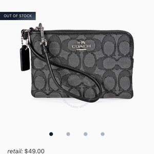 NWT Coach wristlet
